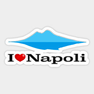 I Love Napoli - Vesuvio Sticker